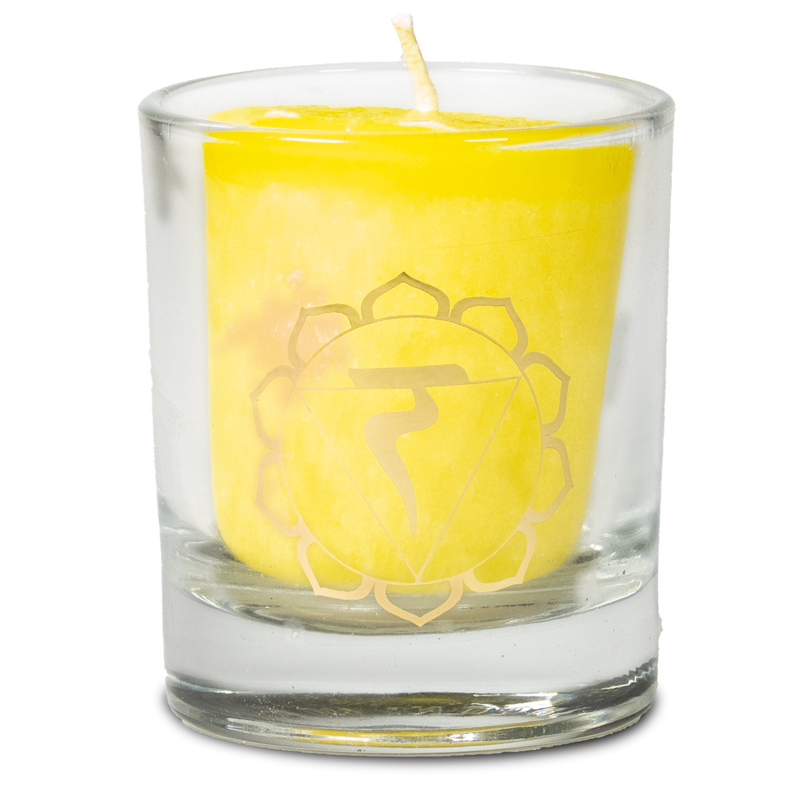 Votive Scented Candle 3rd Chakra in Gift Box