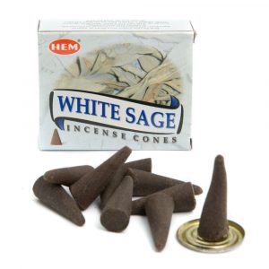HEM Incense Cones White Sage (1 Box)
