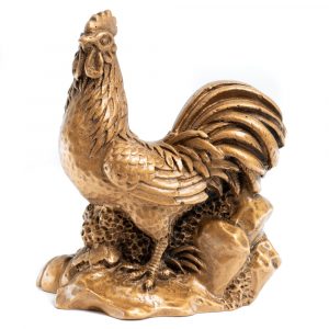Feng Shui Statue - Chinese Zodiac Rooster (85 mm)