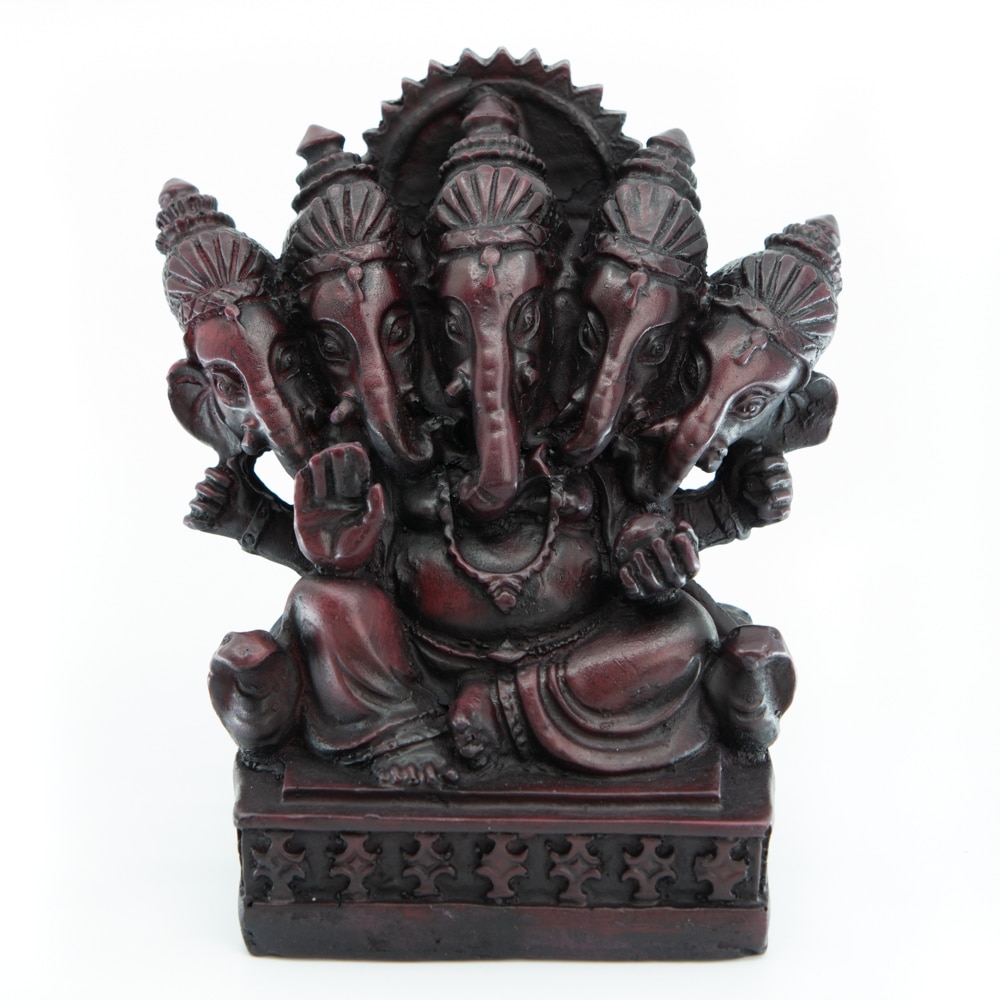 Statue Ganesha with Five Heads (13 cm)