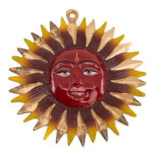 Decorative Pendant Hand-Painted Sun (18 cm)