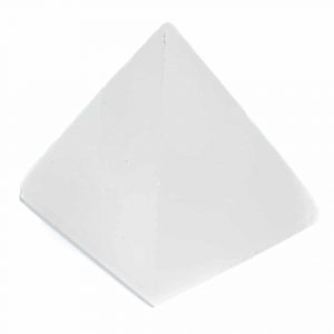 Gemstone Pyramid Selenite - 5 cm
