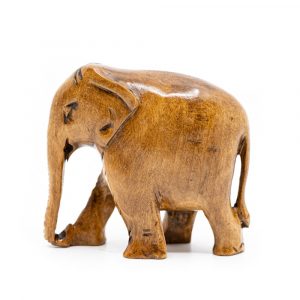 Wooden Elephant Statue (8 cm)