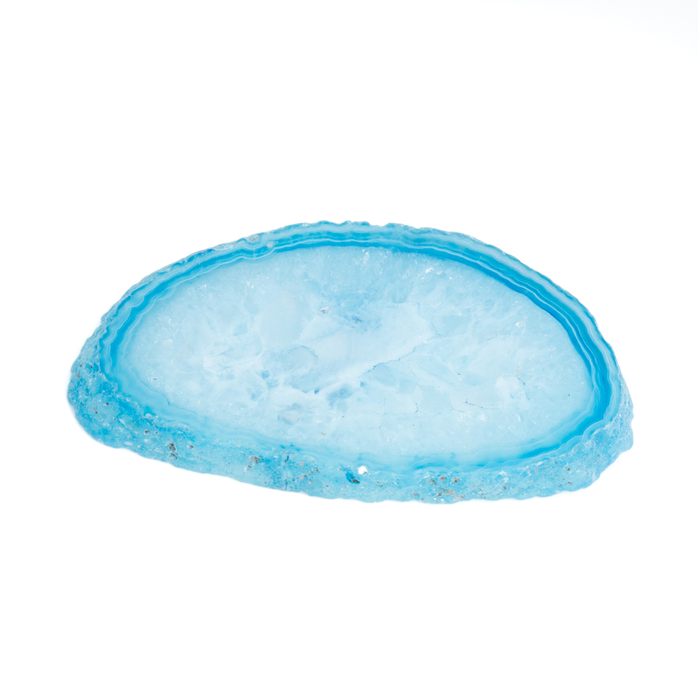 Blue Agate Slice Small (30 - 50 mm)