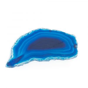 Blue Agate Slice Medium (6 - 8 cm)