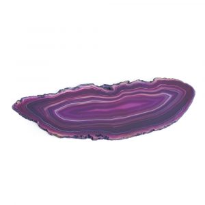 Disc Purple Agate Oval Medium (6 - 8 cm)