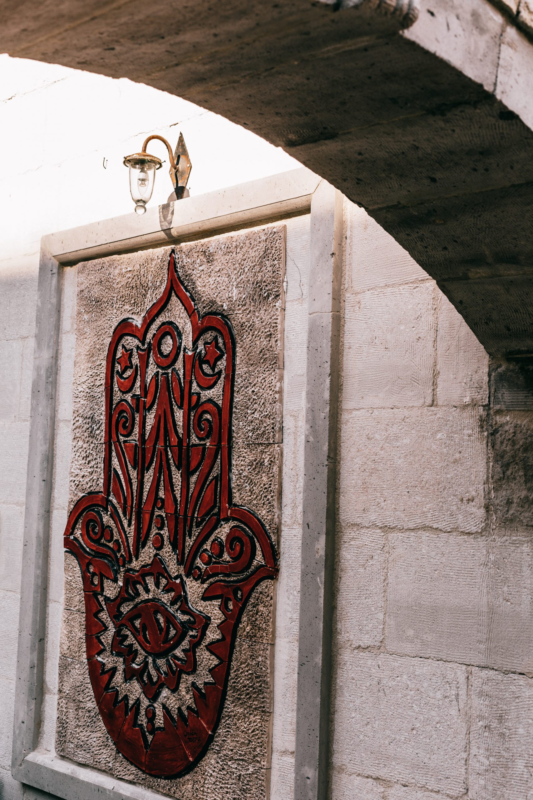 hamsa large wall decoration