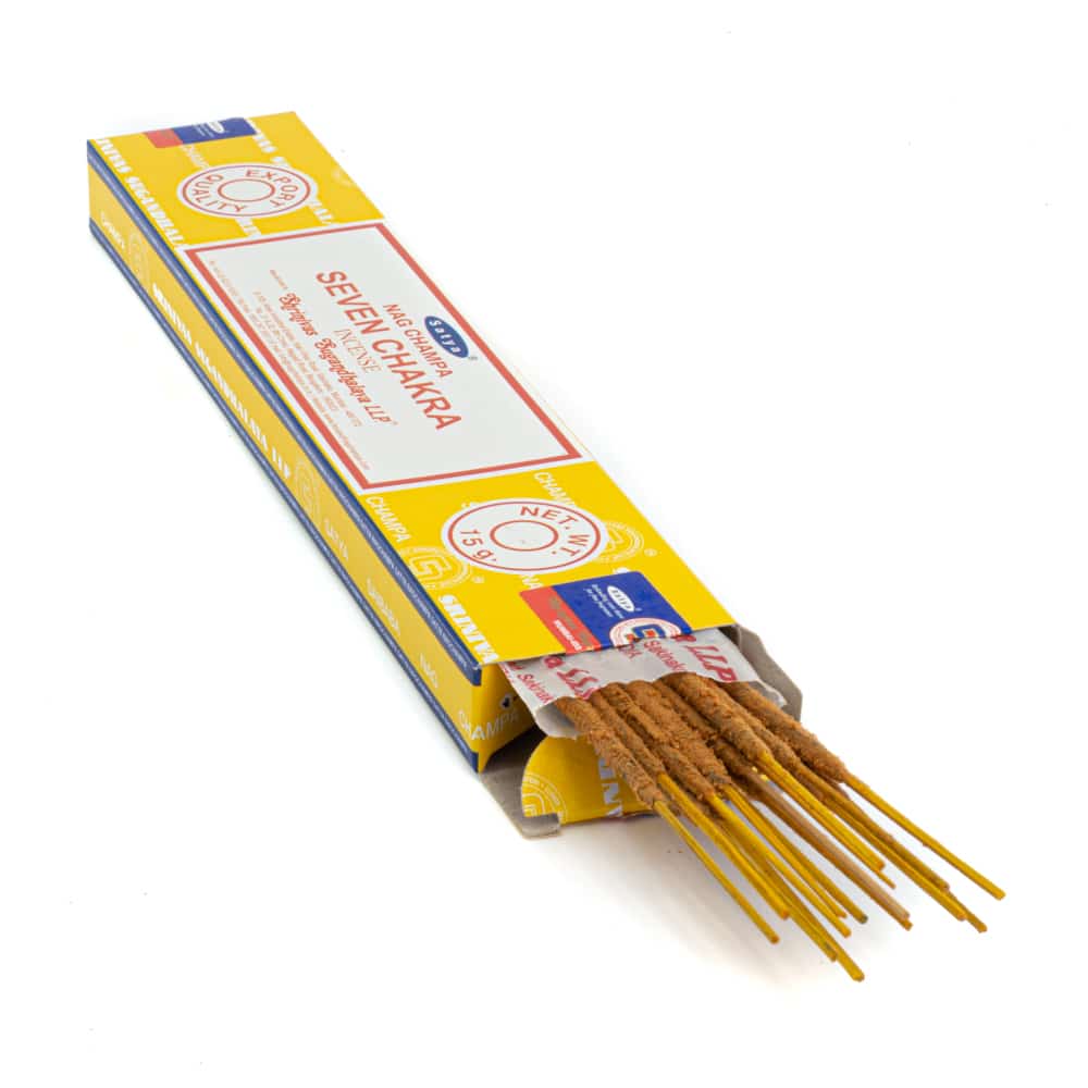 Satya - 7 Chakras - Incense Sticks (1 Pack)