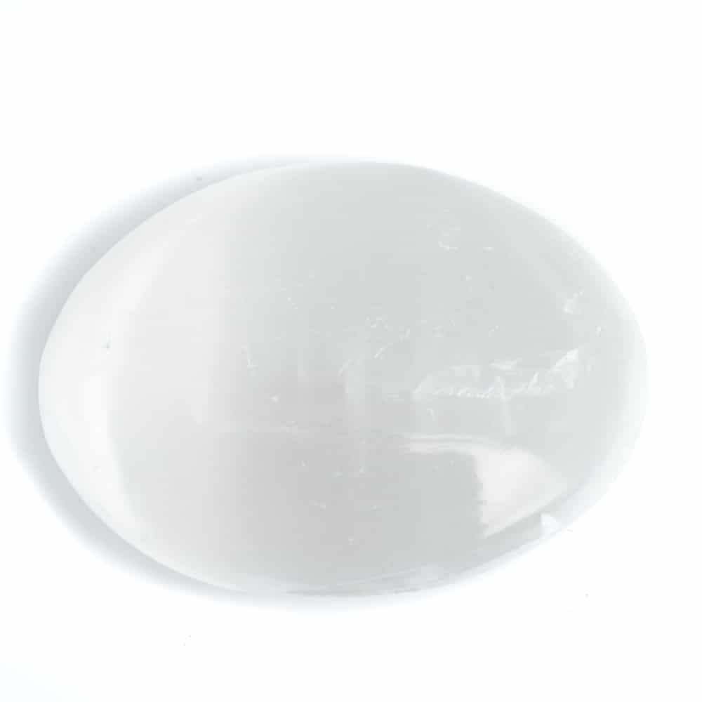 Pocketstone White Selenite 50 mm