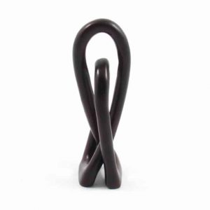 Statue Infinite Knot Black (12 cm)