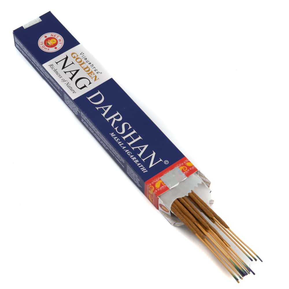 Golden Nag Darshan Incense (1 Pack)