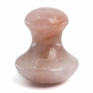 Gemstone Massage Aid Rose Quartz Mushroom