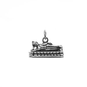 Birthday Buddha Pendant/Charm Tuesday - Silver