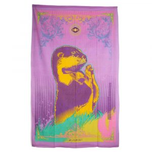 Authentic Cotton Meditating Otter Tapestry (210 x 130 cm)