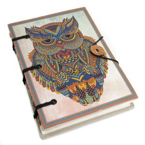 Handmade Notebook Owl (18 x 13 cm)