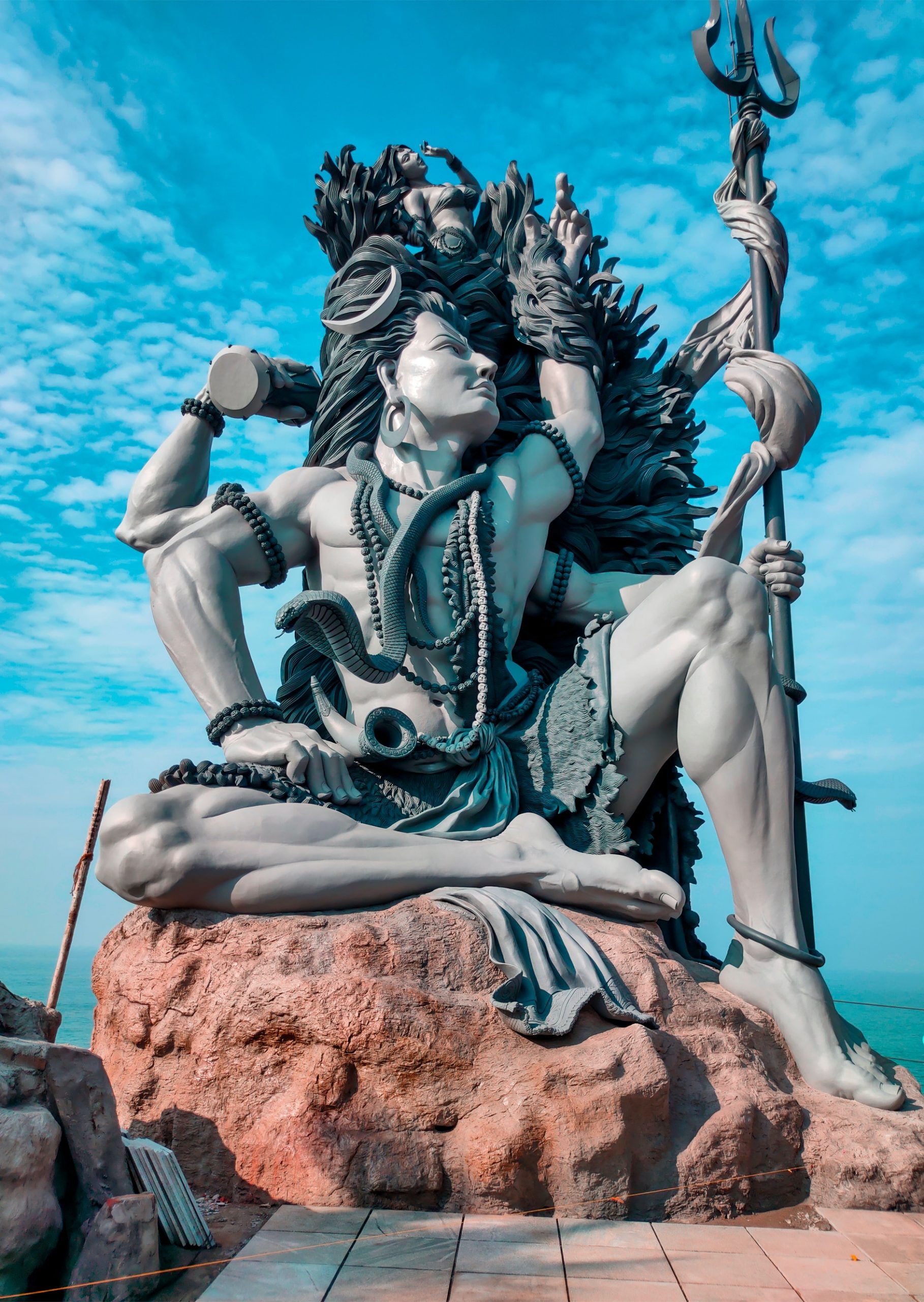 large shiva statue
