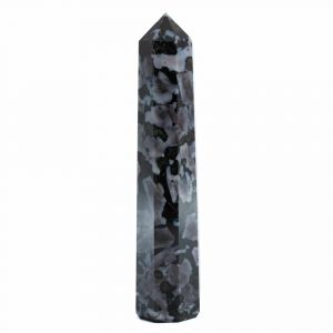 Gemstone Obelisk Point Indigo Gabbro - 100-120 mm