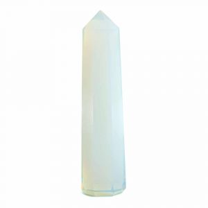 Gemstone Obelisk Point Opalite - 100-120 mm