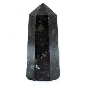 Gemstone Obelisk Point Larvikite - 100-120 mm