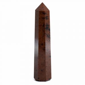 Gemstone Obelisk Point Mahogany Obsidian - 90-110 mm