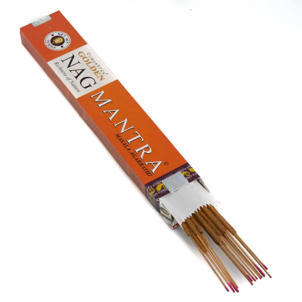 Golden Nag Mantra Incense (1 Pack)