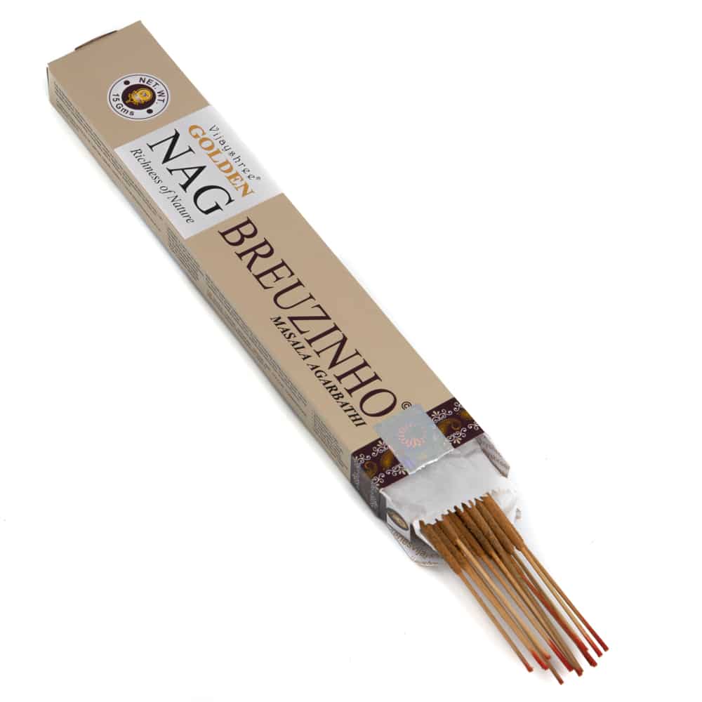 Golden Nag Breuzinho Incense (1 Pack)