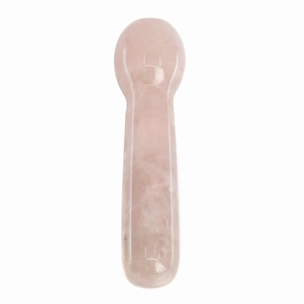 Rose Quartz Yoni Stick Bulb - 10 cm