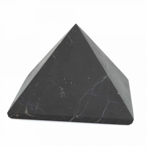 Gemstone Pyramid Shungite Unpolished - 100 mm