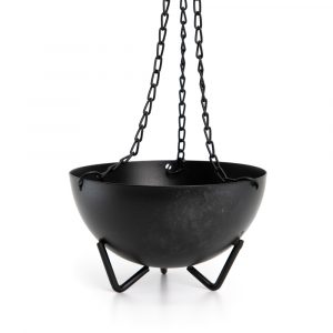 Hanging Witch Cauldron Black (11 cm Ø)