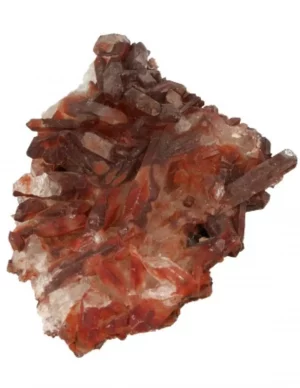 Bergkristal rood ruw 200-250 gram