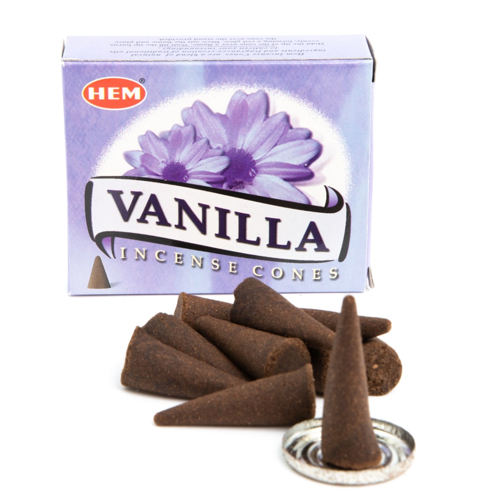 HEM Incense Cones Vanilla (1 Box)