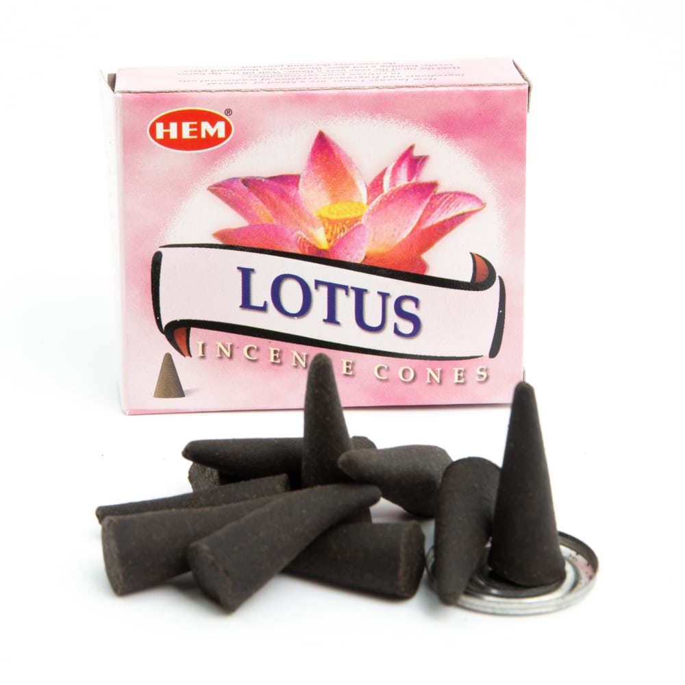 HEM Incense Cones Lotus (1 Box)