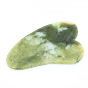 Gua Sha Scraper Jade Heart (70 mm)