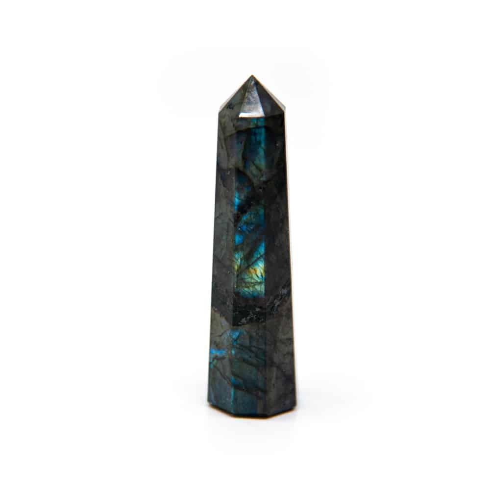 Gemstone Obelisk Labradorite (10 - 13 cm)