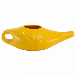 Neti Pot Ceramic - Yellow - 250 ml