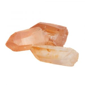 Rough Brazilian Tangerine Quartz Gemstone Point 2 - 4 cm