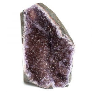 Rough Uruguayan Pink Amethyst Gemstone Standing Geode  (80 - 120 mm)