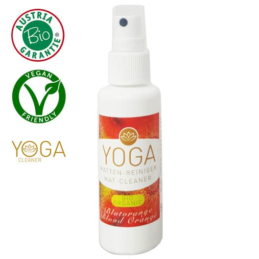 yoga mat cleaner blood orange spray