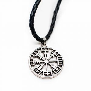 Protection Pendant Viking Rune Compass
