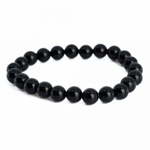 Gemstone Bracelet Black Onyx - 8 mm
