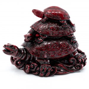 Feng Shui Statue - Turtles for Wisdom (85 mm)