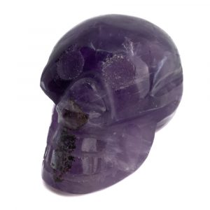 Gemstone Skull Amethyst (30 mm)