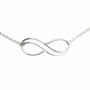 Pendant Infinity Silver Colored (25mm)