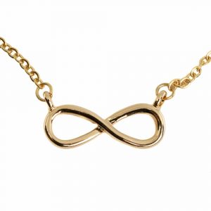 Pendant Infinity Gold Color (18 mm)