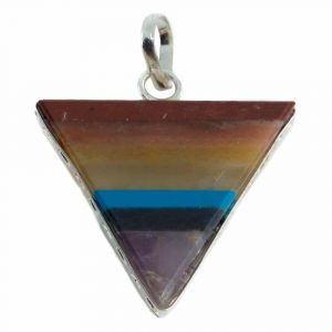 Gemstone Pendant Triangle Chakra (30 mm)