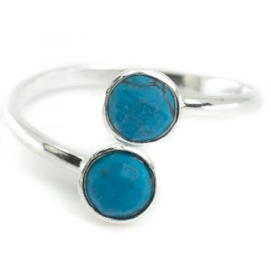 Birthstone Ring Turquoise December - 925 Silver