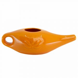 Neti Pot Ceramic - Orange - 250 ml