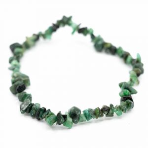 Gemstone Chip Bracelet Emerald