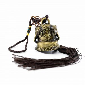 Feng Shui Bell Pendant with Ganesha (32 cm)