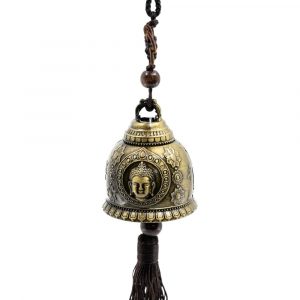 Feng Shui Bell Pendant with Buddha (32 cm)